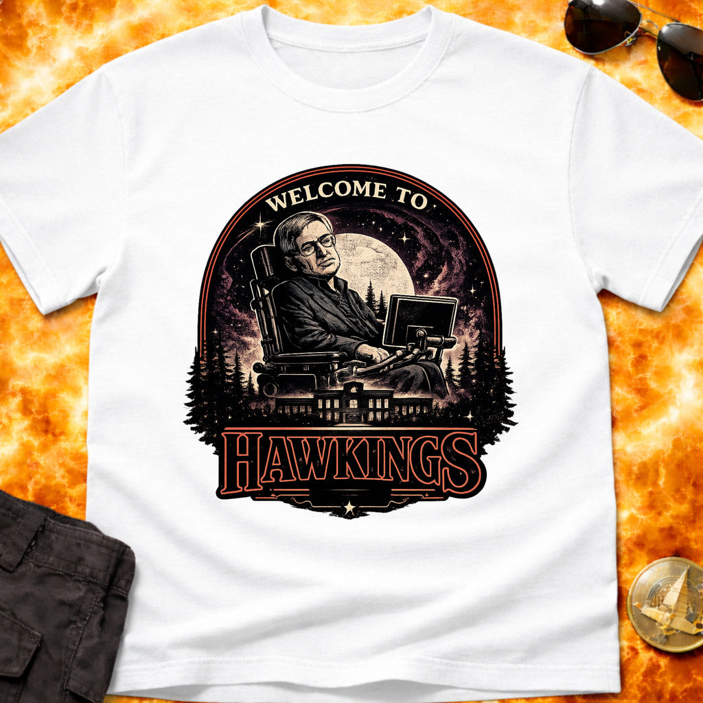 Welcome to Hawkings Vintage T-Shirt product image 1