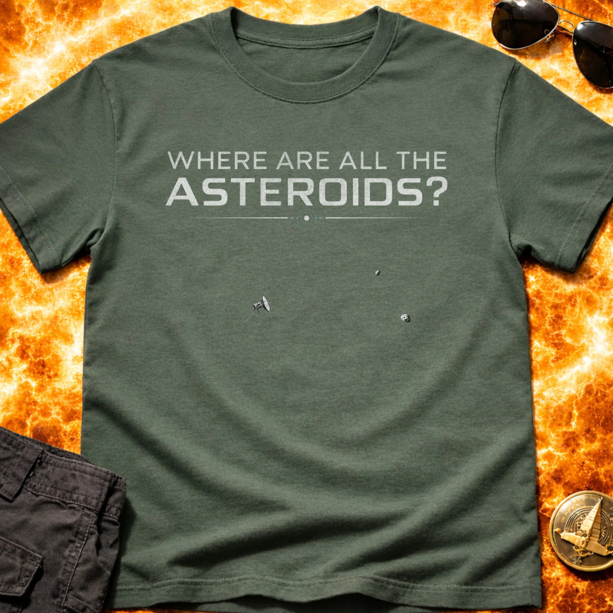 Where Are All The Asteroids T-Shirt product image 5