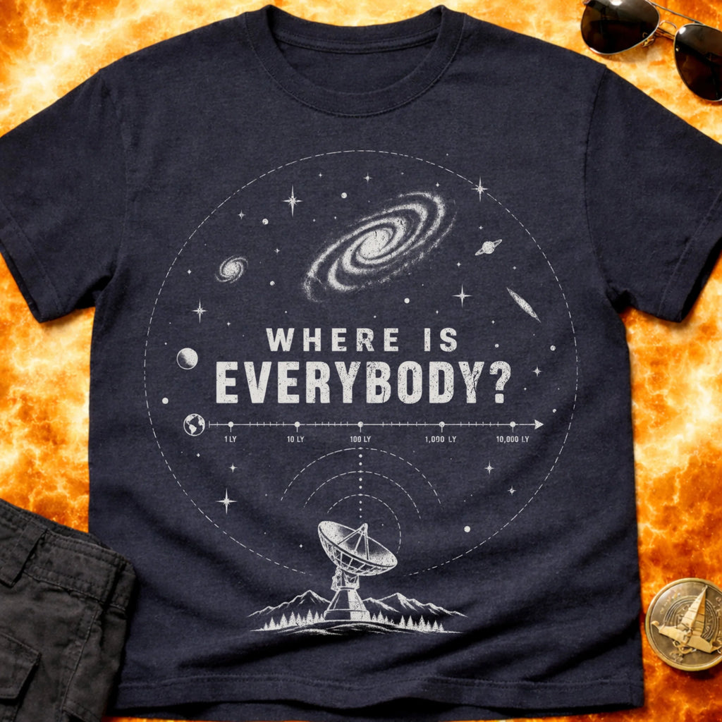 Where Is Everybody T-Shirt product image 4