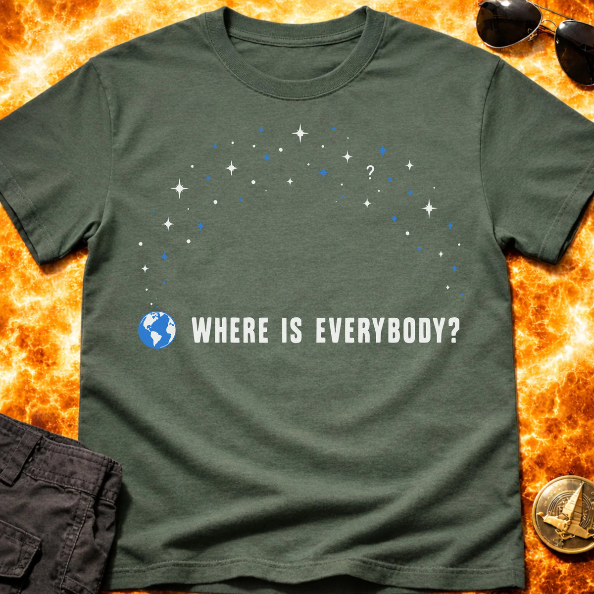 Where Is Everybody T-Shirt product image 6