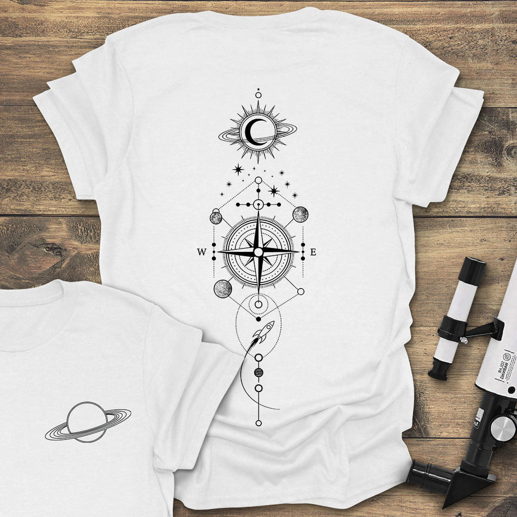 Cosmic Compass Back Print product image 1