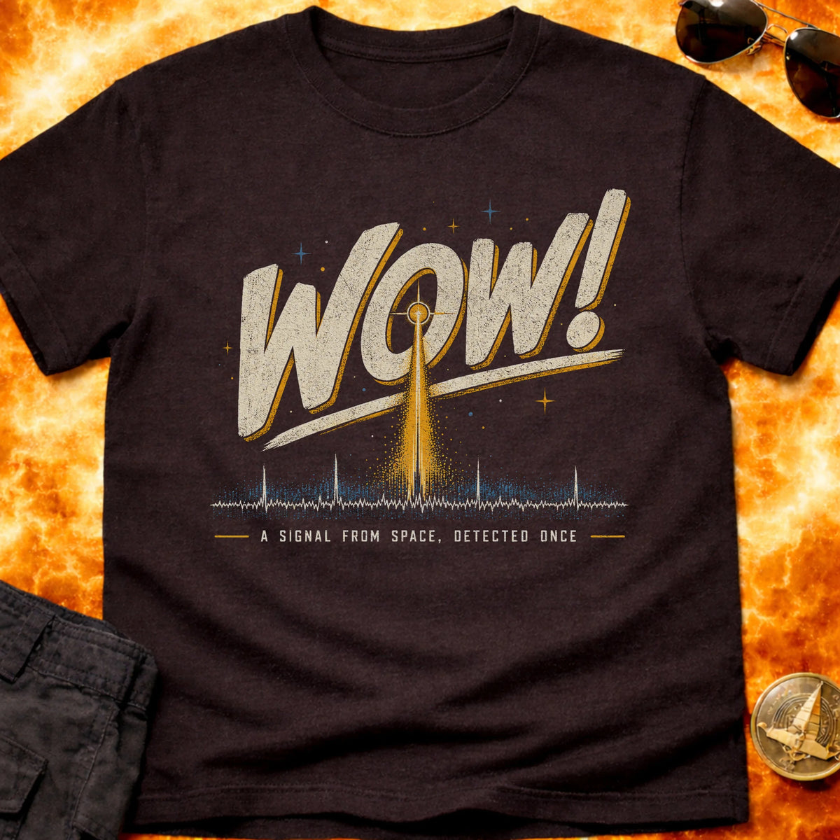 WOW Signal Bold T-Shirt product image 2