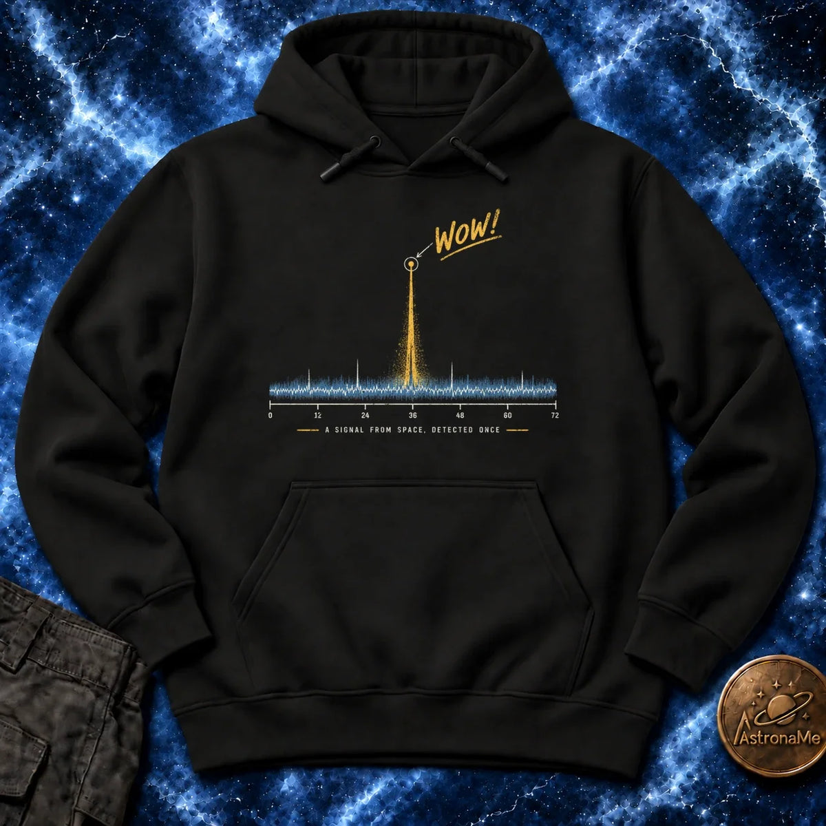 WOW Signal From Space Hoodie product image 1