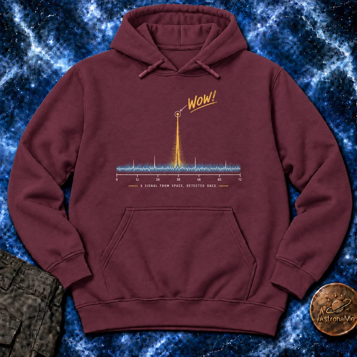WOW Signal From Space Hoodie product image 3