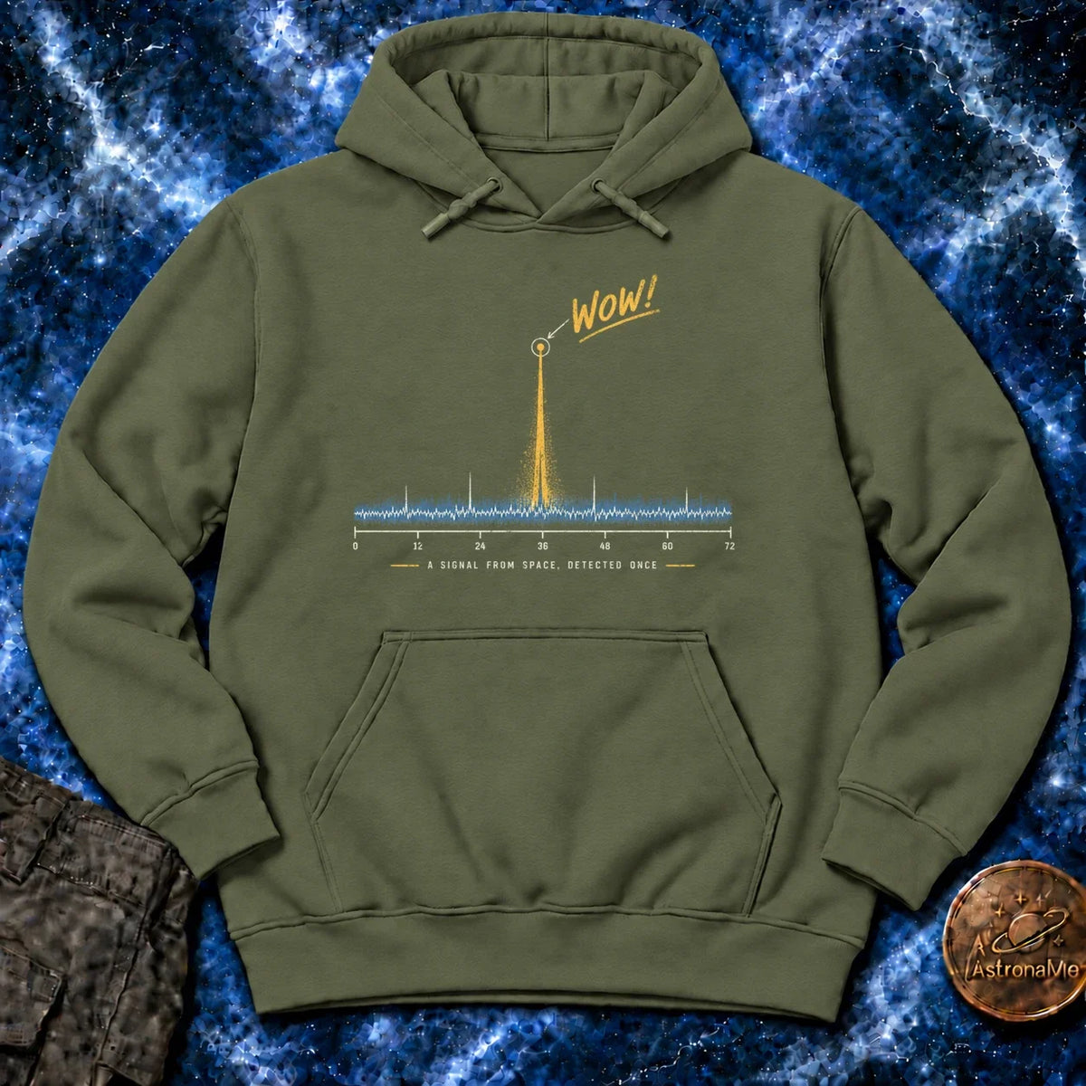 WOW Signal From Space Hoodie product image 6