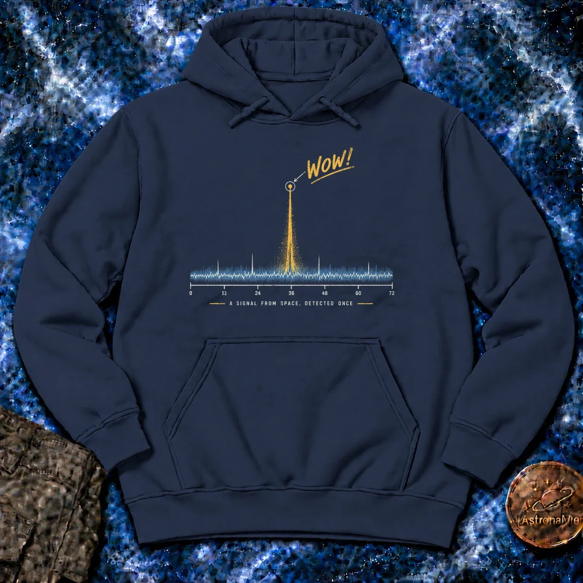 WOW Signal From Space Hoodie product image 4