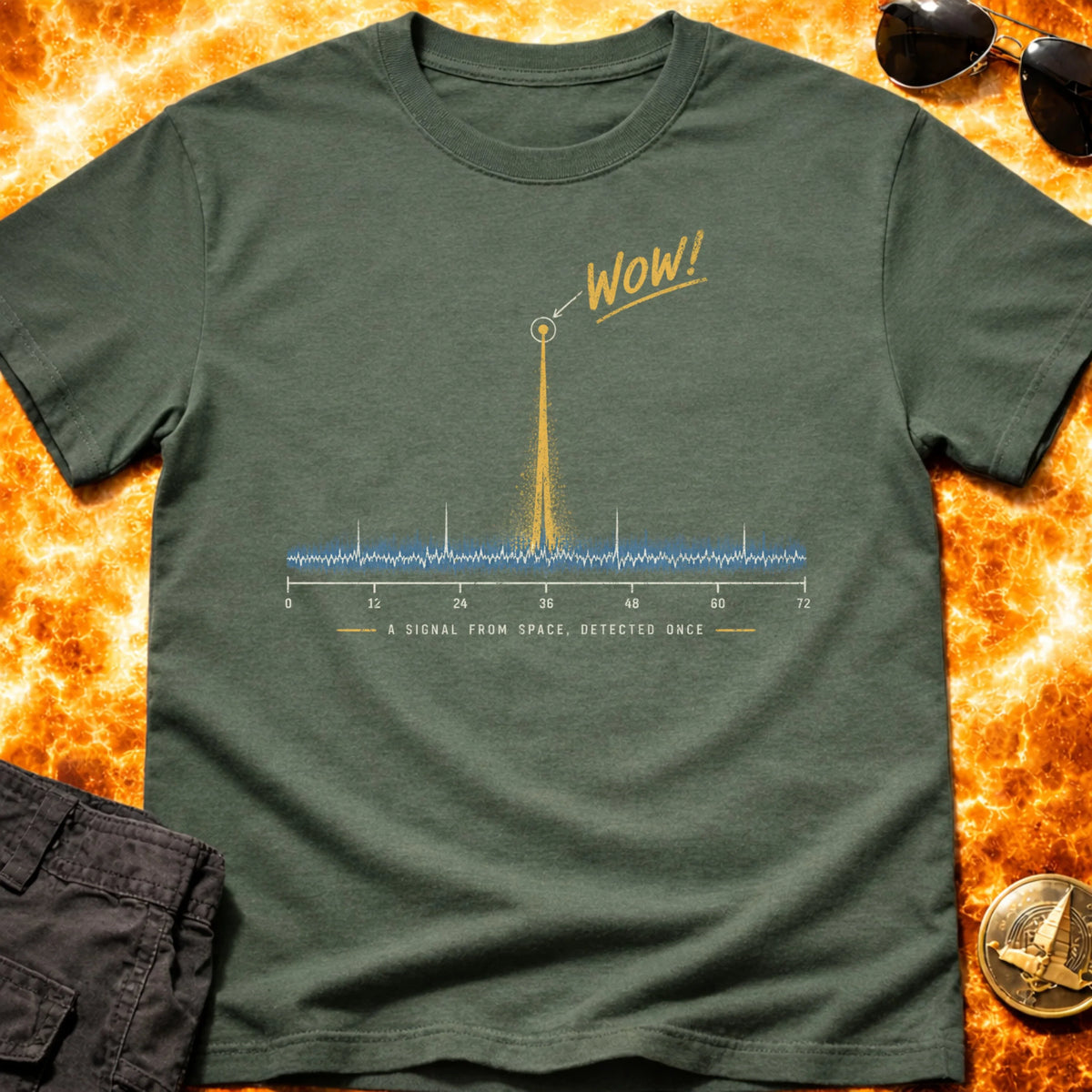 WOW Signal From Space T-Shirt product image 5