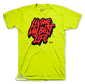 Frozen Yellow Living Life Shirt