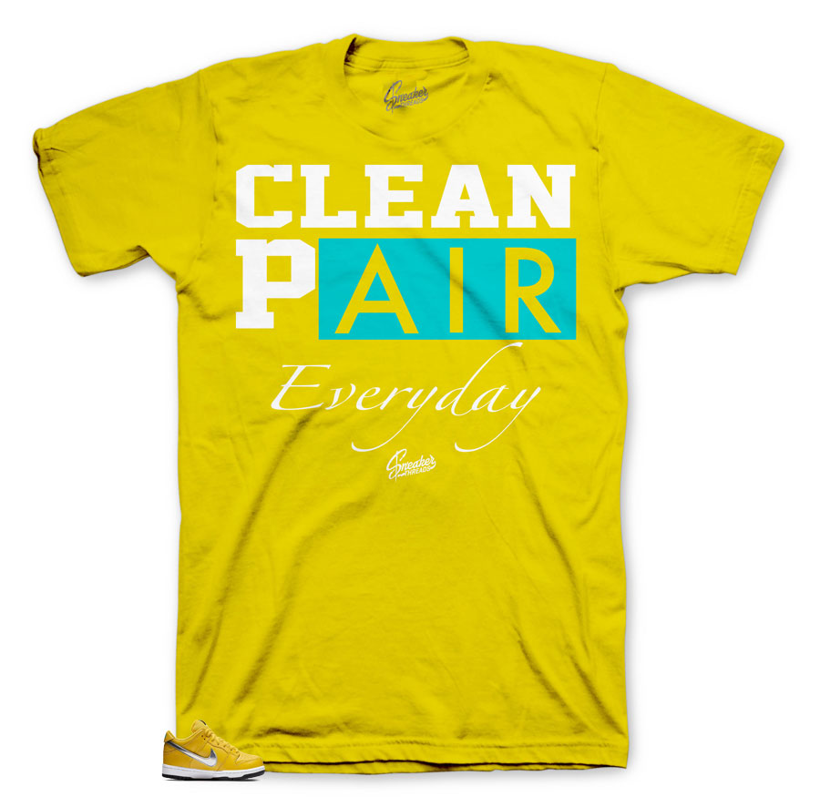 Dunk SB Canary Diamond Everyday Shirt