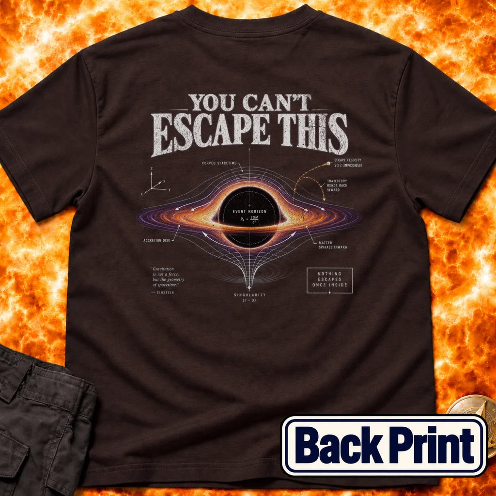 You Can't Escape This Back Print T-Shirt product image 2