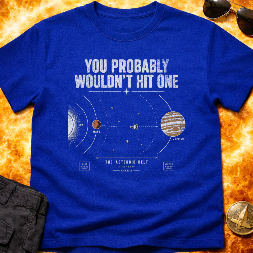 You Probably Wouldnt Hit An Asteroid T-Shirt product image 6